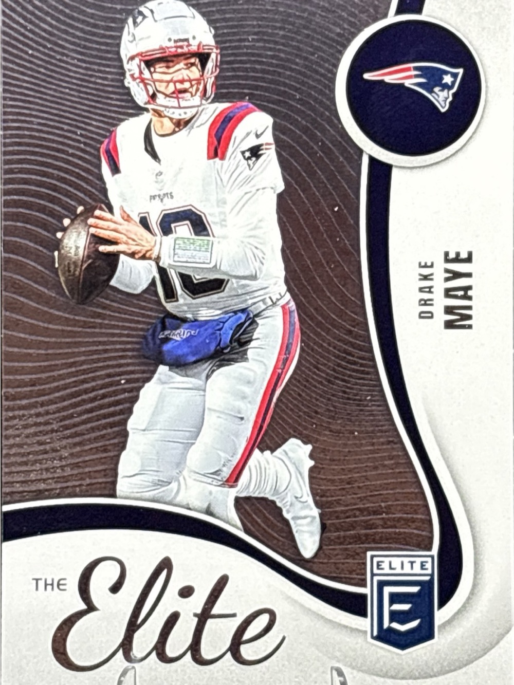 Panini Elite Drake Maye Football Card